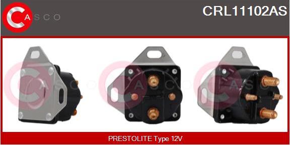 Casco CRL11102AS - Реле, стартер autocars.com.ua