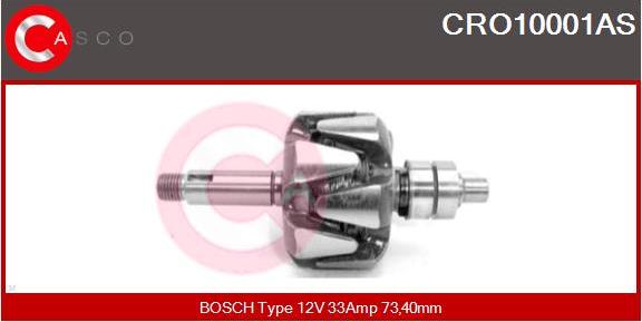 Casco CRO10001AS - Ротор, генератор autodnr.net