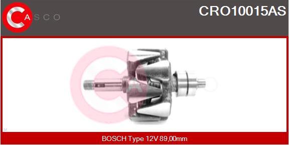 Casco CRO10015AS - Ротор, генератор avtokuzovplus.com.ua