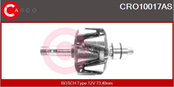 Casco CRO10017AS - Ротор, генератор avtokuzovplus.com.ua