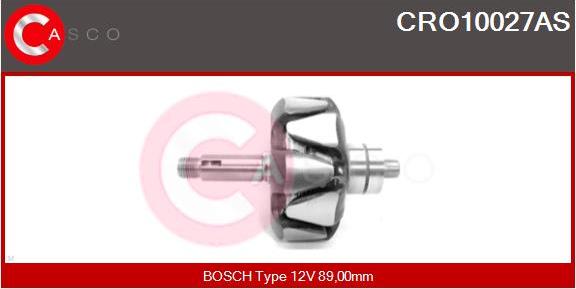 Casco CRO10027AS - Ротор, генератор autocars.com.ua