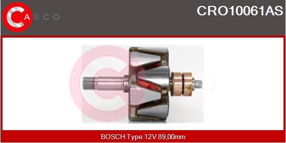 Casco CRO10061AS - Ротор, генератор autocars.com.ua