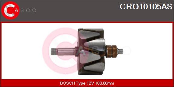 Casco CRO10105AS - Ротор, генератор autocars.com.ua