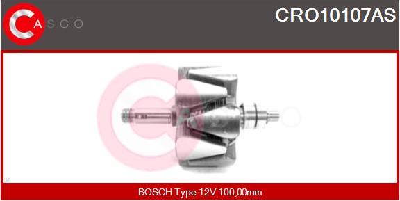 Casco CRO10107AS - Ротор, генератор avtokuzovplus.com.ua