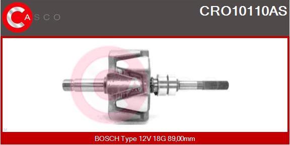 Casco CRO10110AS - Ротор, генератор autodnr.net