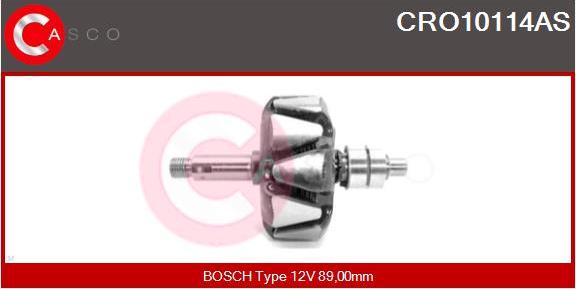 Casco CRO10114AS - Ротор, генератор autodnr.net