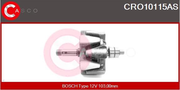 Casco CRO10115AS - Ротор, генератор autodnr.net