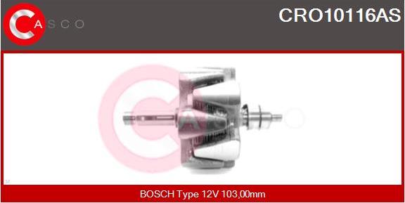 Casco CRO10116AS - Ротор, генератор autodnr.net