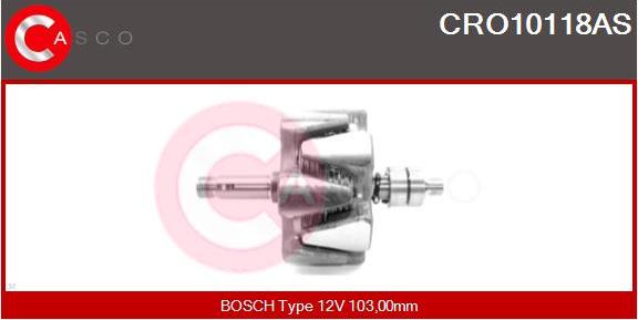 Casco CRO10118AS - Ротор, генератор autodnr.net