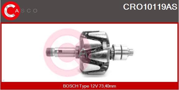 Casco CRO10119AS - Ротор, генератор avtokuzovplus.com.ua