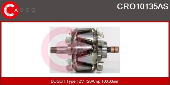 Casco CRO10135AS - Ротор, генератор autocars.com.ua
