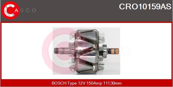 Casco CRO10159AS - Ротор, генератор avtokuzovplus.com.ua