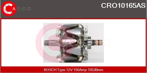 Casco CRO10165AS - Ротор, генератор autocars.com.ua