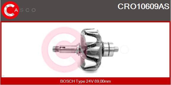 Casco CRO10609AS - Ротор, генератор autodnr.net