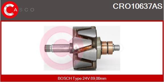 Casco CRO10637AS - Ротор, генератор autodnr.net