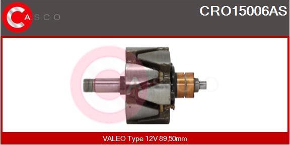 Casco CRO15006AS - Ротор, генератор autocars.com.ua