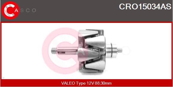 Casco CRO15034AS - Ротор, генератор autocars.com.ua