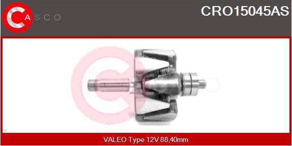 Casco CRO15045AS - Ротор, генератор autocars.com.ua