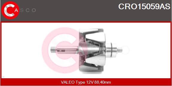 Casco CRO15059AS - Ротор, генератор autocars.com.ua