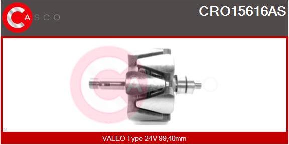 Casco CRO15616AS - Ротор, генератор autocars.com.ua