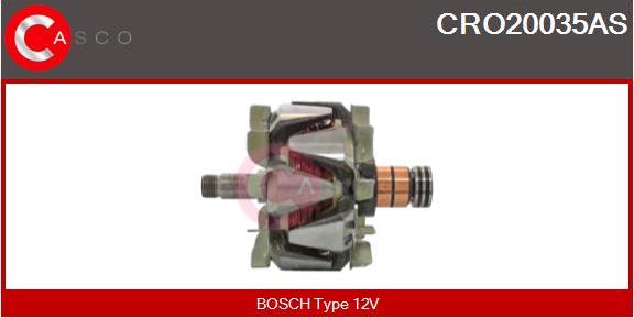 Casco CRO20035AS - Ротор, генератор autodnr.net