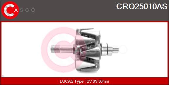 Casco CRO25010AS - Ротор, генератор avtokuzovplus.com.ua