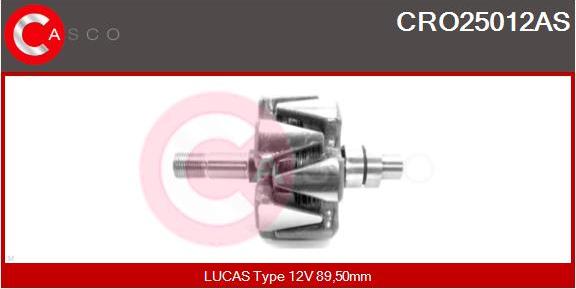 Casco CRO25012AS - Ротор, генератор avtokuzovplus.com.ua