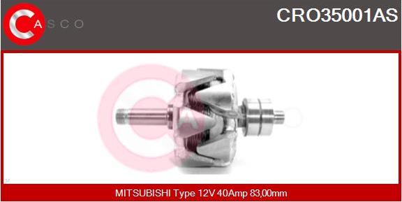 Casco CRO35001AS - Ротор, генератор autodnr.net