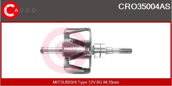 Casco CRO35004AS - Ротор, генератор autodnr.net