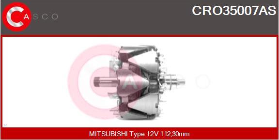 Casco CRO35007AS - Ротор, генератор avtokuzovplus.com.ua