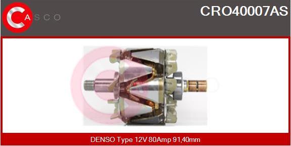 Casco CRO40007AS - Ротор, генератор autodnr.net