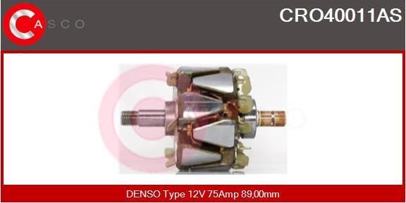 Casco CRO40011AS - Ротор, генератор autodnr.net