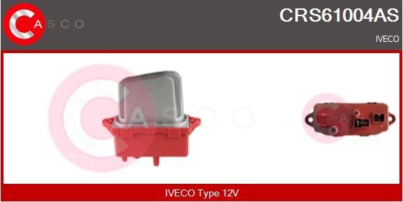 Casco CRS61004AS - Опір, реле, вентилятор салону autocars.com.ua