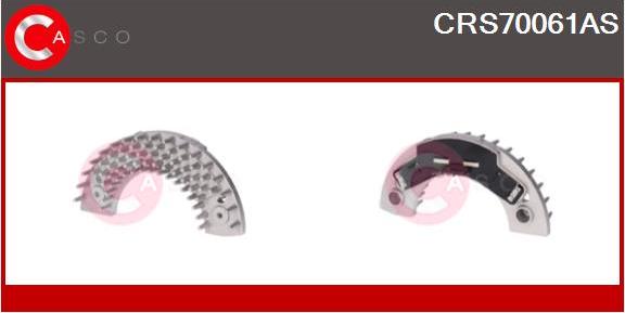 Casco CRS70061AS - Сопротивление, реле, вентилятор салона avtokuzovplus.com.ua