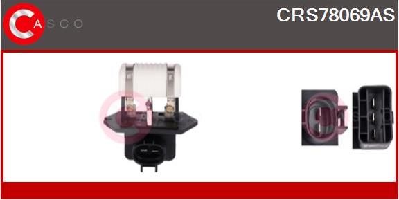 Casco CRS78069AS - Опір, реле, вентилятор салону autocars.com.ua