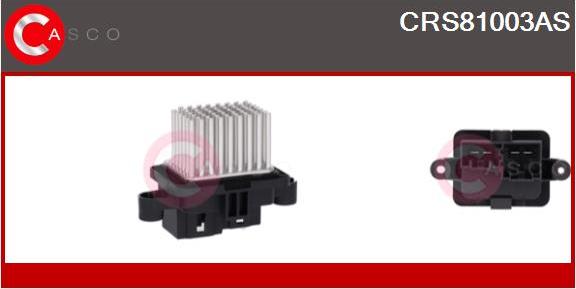 Casco CRS81003AS - Опір, реле, вентилятор салону autocars.com.ua