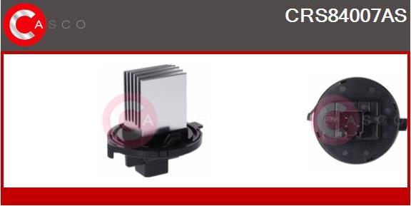 Casco CRS84007AS - Опір, реле, вентилятор салону autocars.com.ua