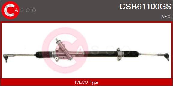 Casco CSB61100GS - Рулевой механизм, рейка avtokuzovplus.com.ua