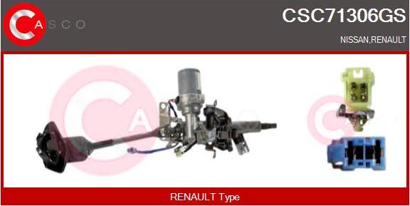 Casco CSC71306GS - Рульова колонка autocars.com.ua