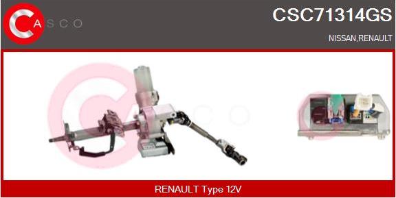 Casco CSC71314GS - Рульова колонка autocars.com.ua