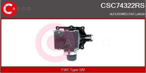 Casco CSC74322RS - Рулевая колонка avtokuzovplus.com.ua