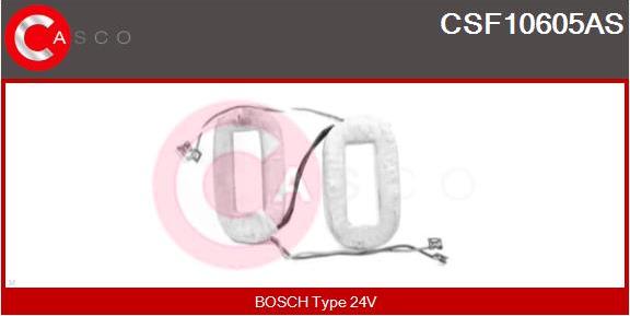 Casco CSF10605AS - Обмотка возбуждения, стартер avtokuzovplus.com.ua