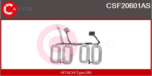 Casco CSF20601AS - Обмотка збудження, стартер autocars.com.ua