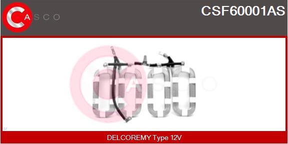 Casco CSF60001AS - Обмотка возбуждения, стартер autodnr.net