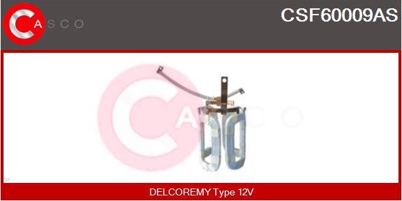 Casco CSF60009AS - Обмотка збудження, стартер autocars.com.ua