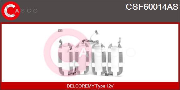 Casco CSF60014AS - Обмотка возбуждения, стартер autodnr.net