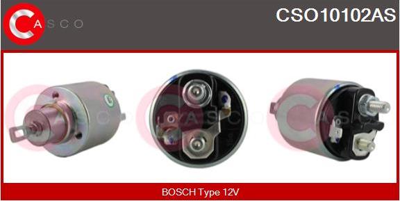 Casco CSO10102AS - Тяговое реле, стартер avtokuzovplus.com.ua