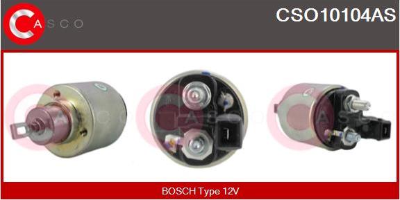 Casco CSO10104AS - Тягове реле, стартер autocars.com.ua