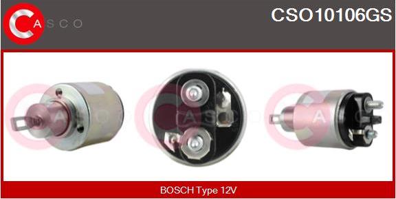 Casco CSO10106GS - Тягове реле, стартер autocars.com.ua