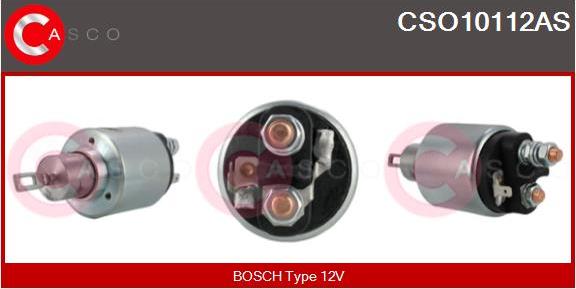 Casco CSO10112AS - Тяговое реле, стартер avtokuzovplus.com.ua